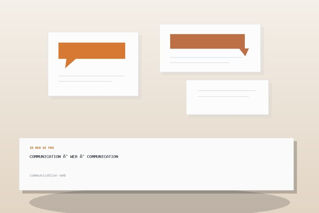 Communiquer web
